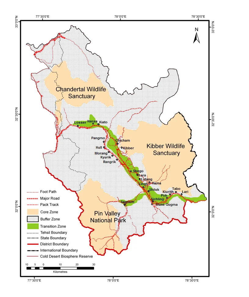 Map of CDBR